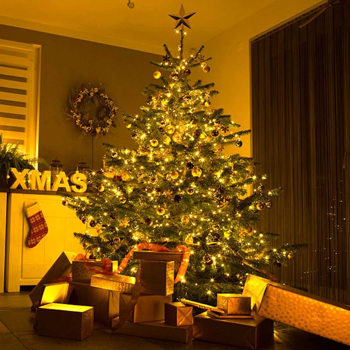 10M-100M LED String Fairy Light 220V EU Power Supply Waterproof Outdoor Garden Garland Holiday Wedding Christmas Decoration Lamp M251113