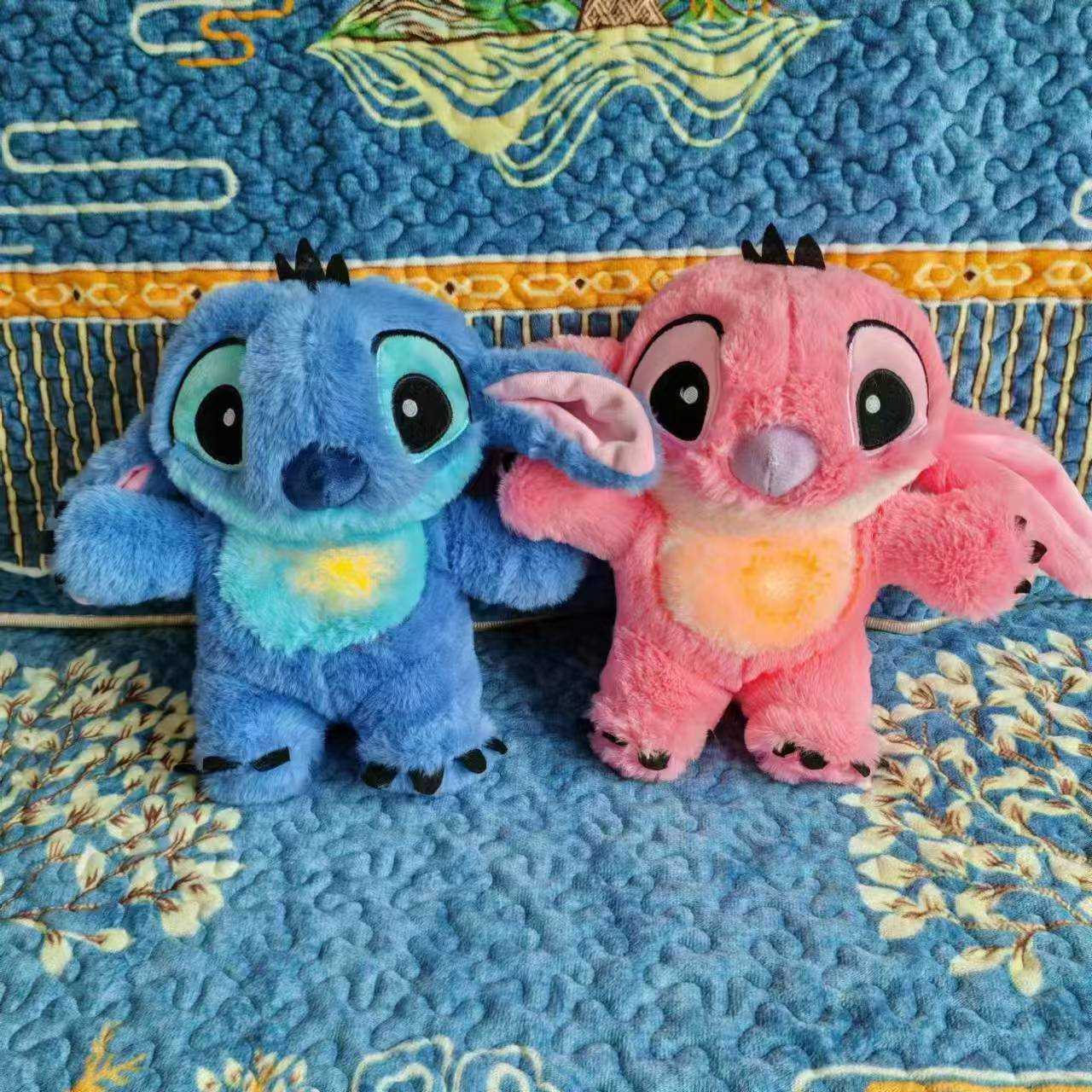 Breathing Stitch Doll Gift Stitch Plush Toy Cute Soothing Music Doll Y2504121JET