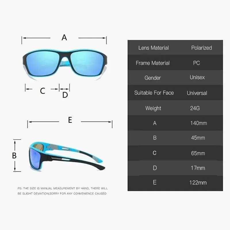 Classic Outdoor Sports Polarized Sunglasses Men Women Cycling Climbing Skiing Fishing Driving Vintage Sun Glasses UV400 EyewearC250412