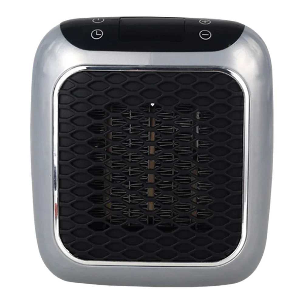 2-in-1 Plug In Heater Space-Saver Wall Mountable or Portable Mini Heater with Quiet Operation for Personal Spaces Y251113