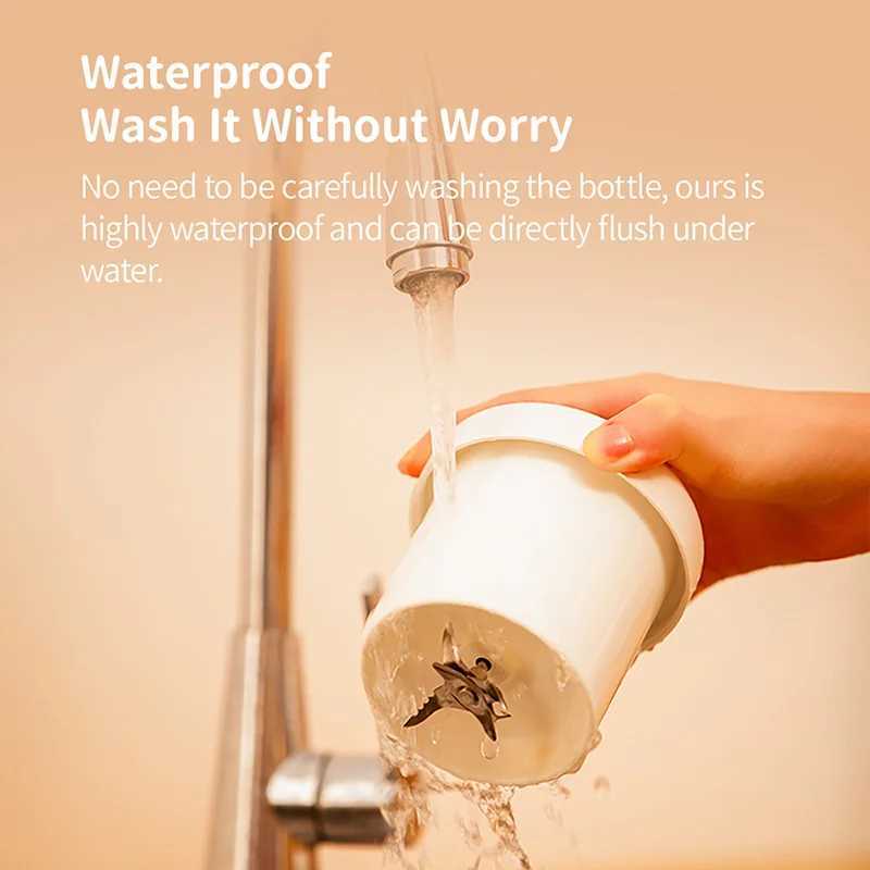 Portable USB juicer Fresh Juice Bottle Blender Plus 500ml Wireless Fruit Mixers 6 Blades 2400mAh Food Milkshake Ice Crush Cup C251113