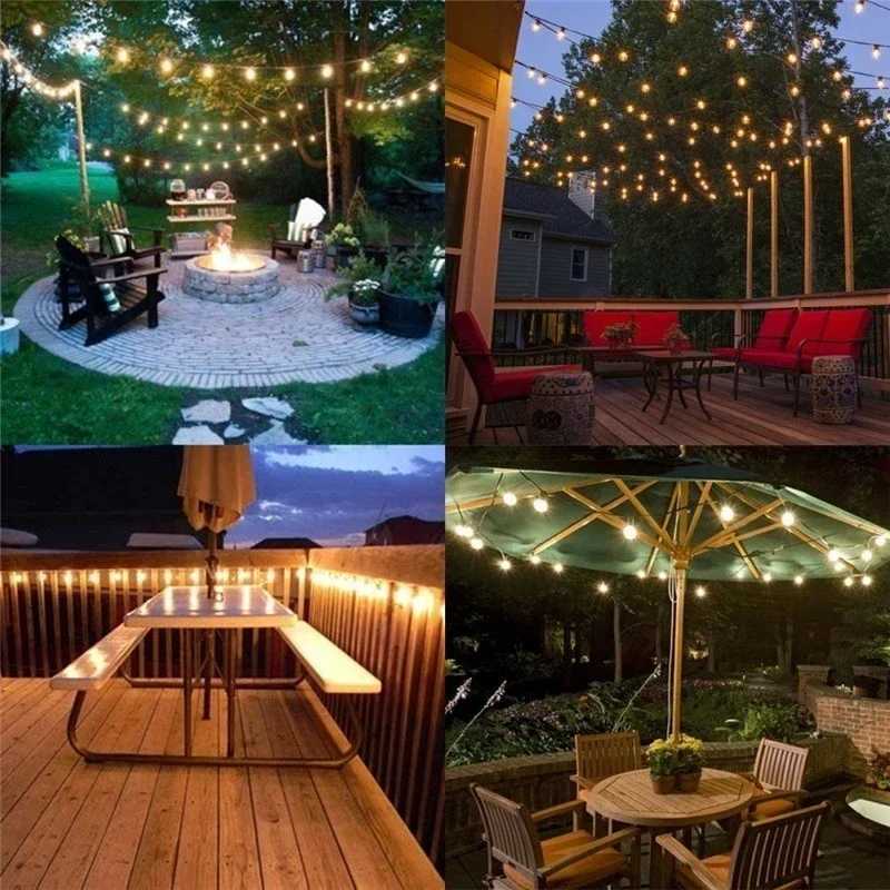 10M USB/Battery Power Ball LED String Lights Garland Lights Waterproof Outdoor Lamp Wedding Garden Fairy Lights Christmas Decor M251113