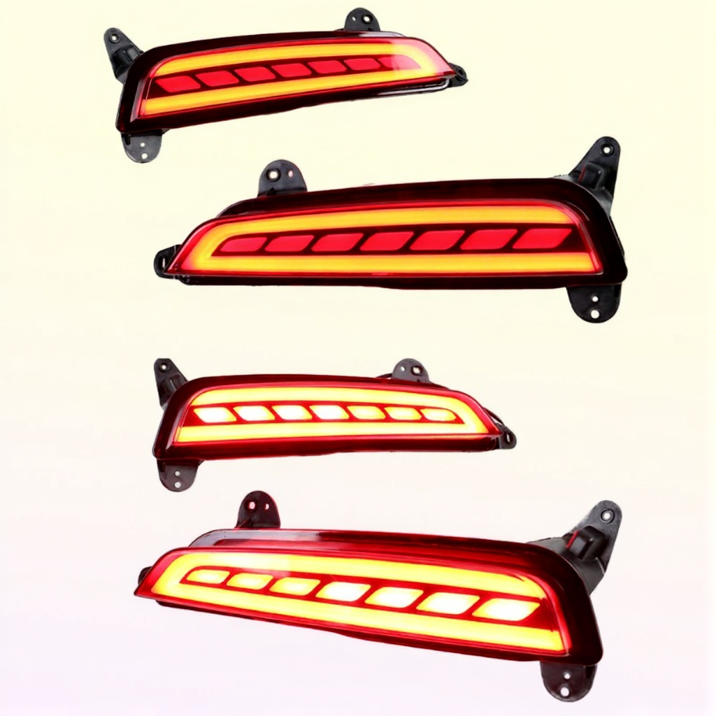 1 Set Led Reflector driving lights Brake Lights rear bumper lamp Turning Signal light for Hyundai Creta IX25 2014