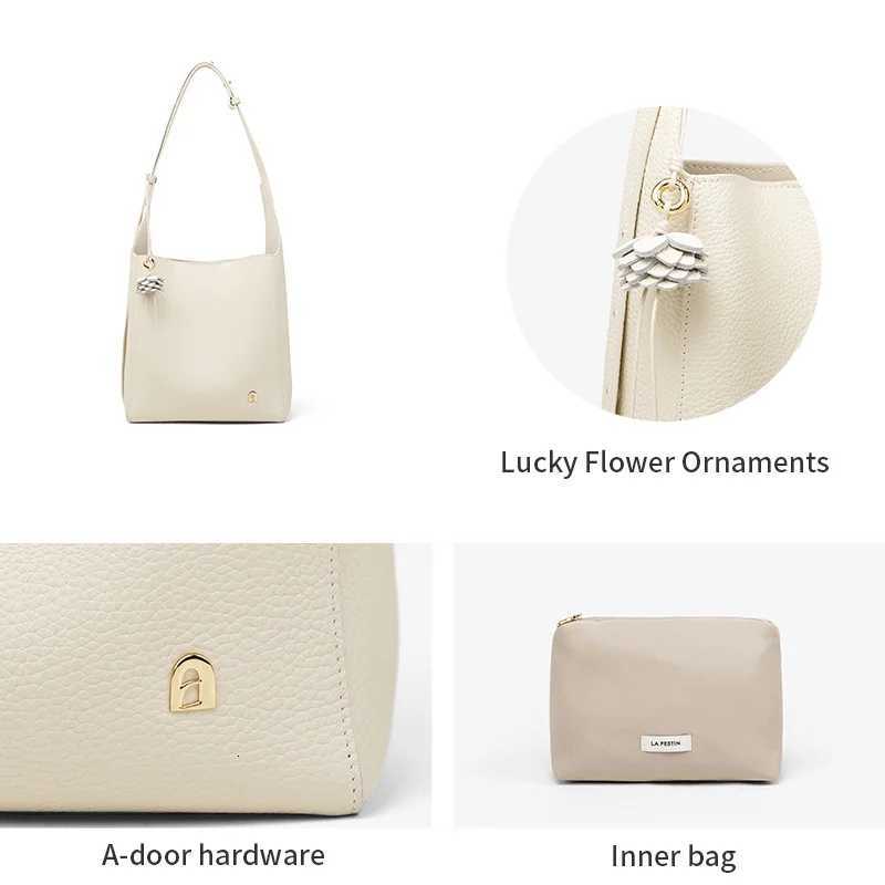 LA FESTIN Original Shoulder Bag 2025 New Bucket Bag Large Handbag Women Bags FAshion Crossbody BagW251112