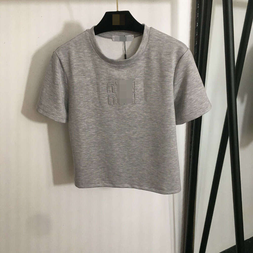 Designer clothing 25 New Nanyou Sports Set Fashion Embroidered Letter Patch Short Sleeve T-shirt+Elastic Waist Casual Straight Pants