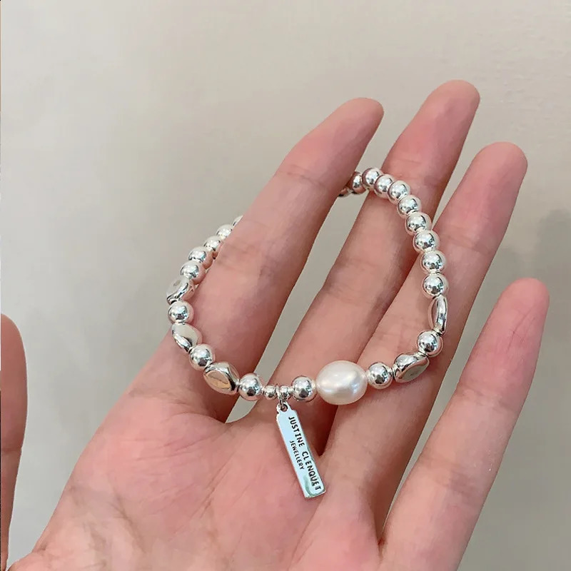 Baroque freshwater pearl and peacock stone avenue necklace natural stone bead necklace 250409