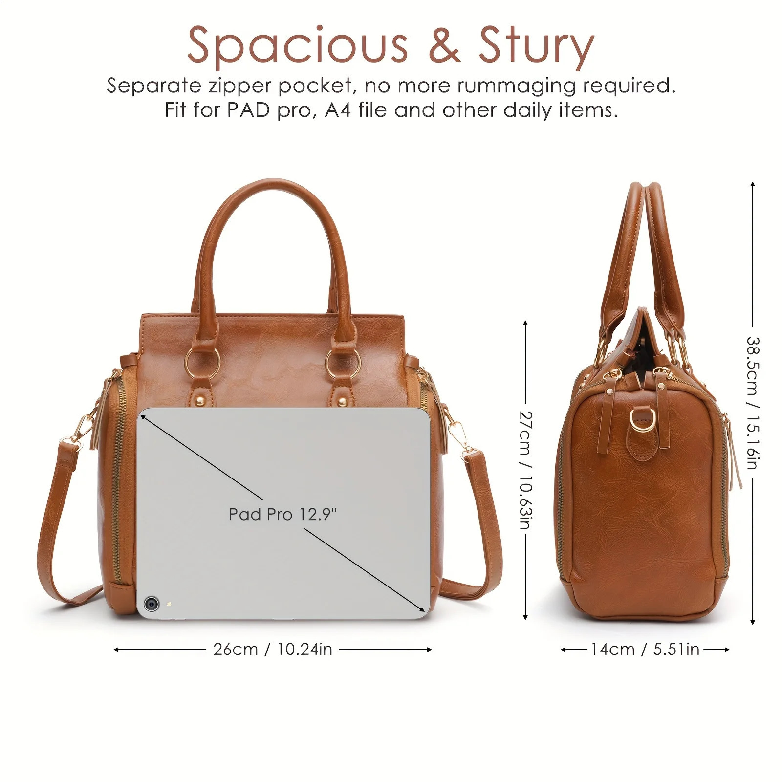 Retro Handbag PU Leather Women Bag Purse Portable Storage Bag With Multi Card Slots Womens Multi Layer Crossbody Bag 250411