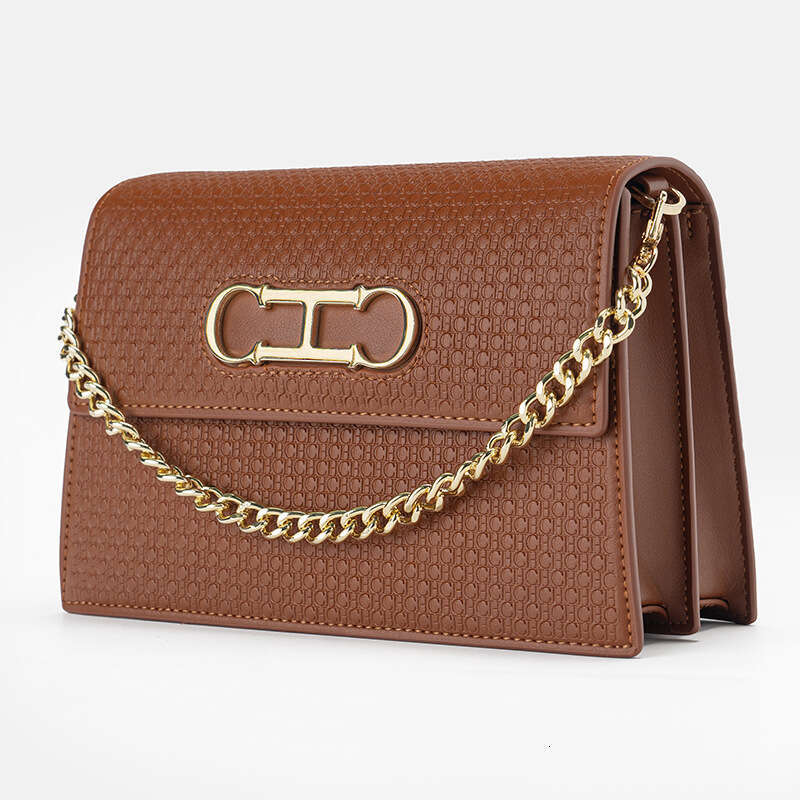 CHHC High Beauty Pink Rose Small Square 2025 New Simple Commuter Single Shoulder Crossbody Bag Sweet And Versatile, Niche
