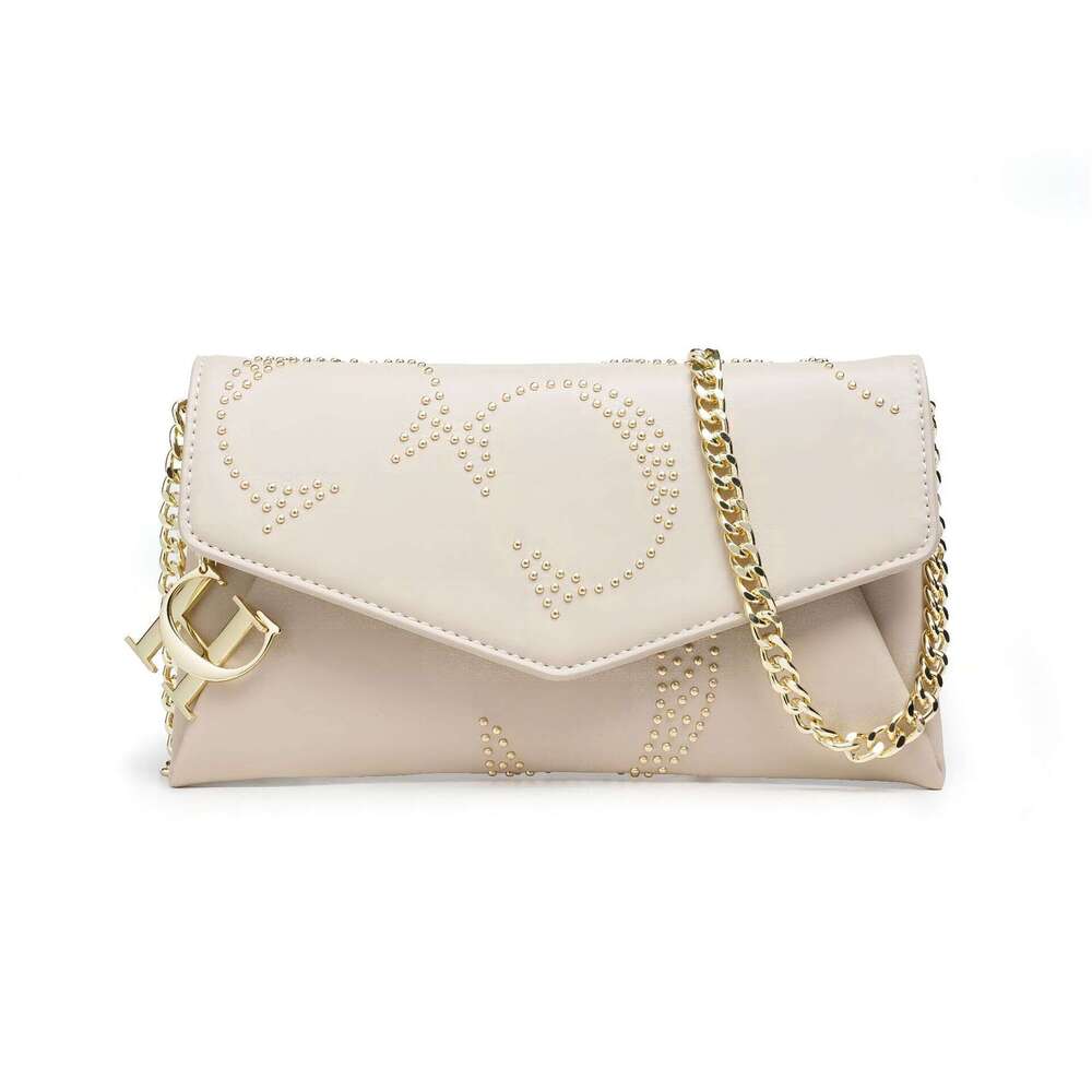 CHHC Popular Chain Lock Crossbody Long Simple Mobile Wallet Women's Single Shoulder Small Square Bag