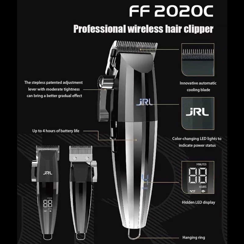 Eagle Fort JRL 2020C New oil-head electric 2020T engraved clipper, special clipper for hair salonsW251009 C260312