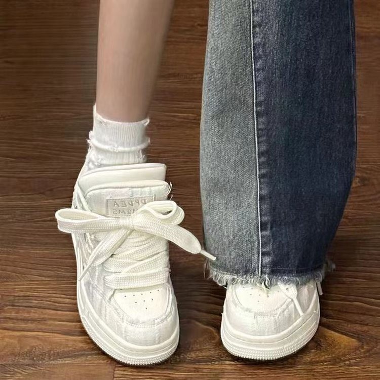 Free shipping designer thick soled shoes women Off white comfortable breathable wear-resisting outdoor casual shoes 2025