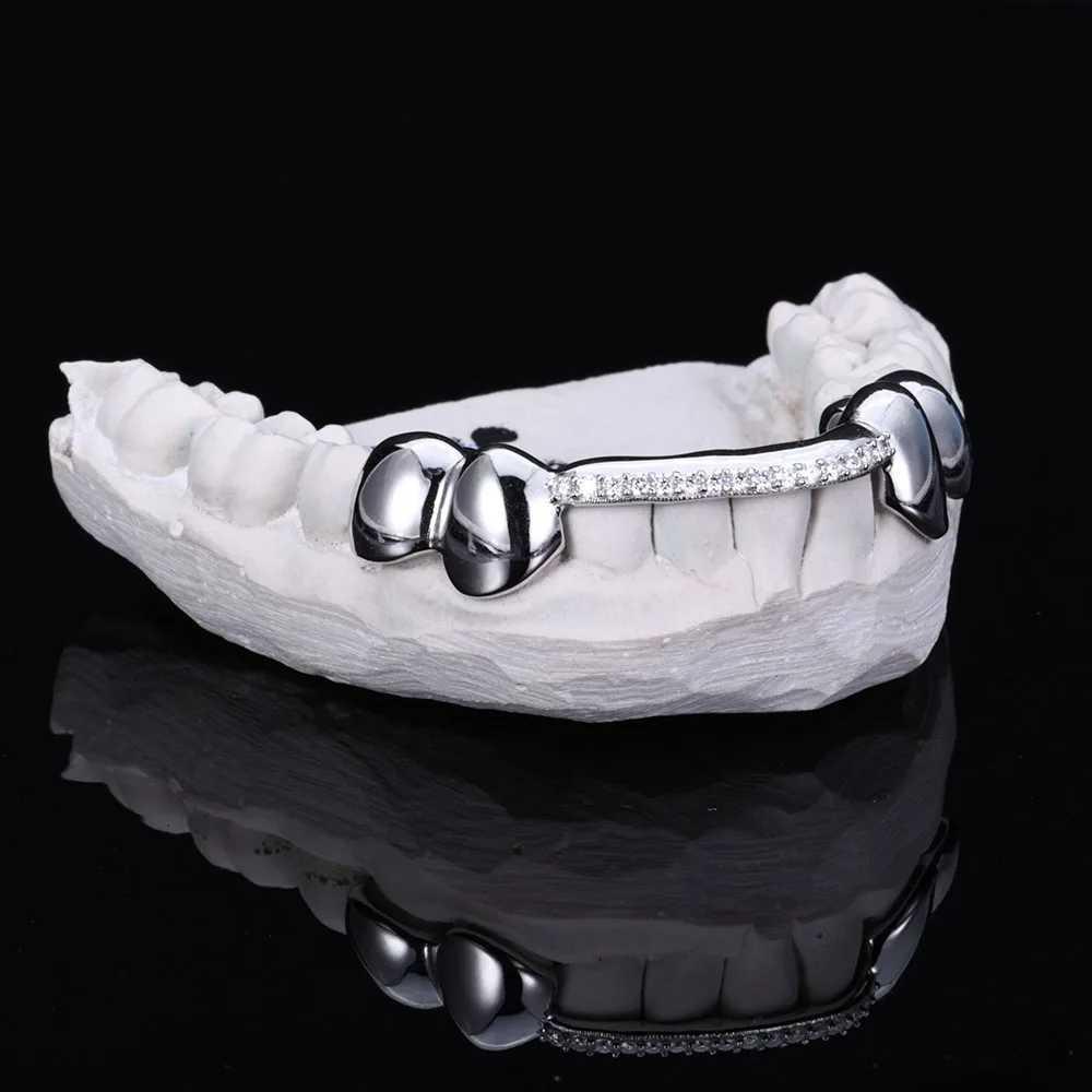 Personalizzd customizes 925 silver VVS Grilz high-quality body accessories for your own dental jewelry mens giftsXJ250412