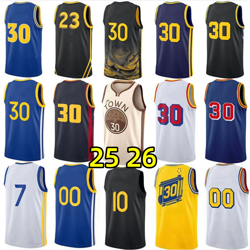 25 26 New Custom Stephenn Curry City Basketball Jerseys Jimmy Butlerr Buddy Hield Draymond Green Brandin Podziemski Gary Payton Moses Moody Jonathan Kuminga Jersey
