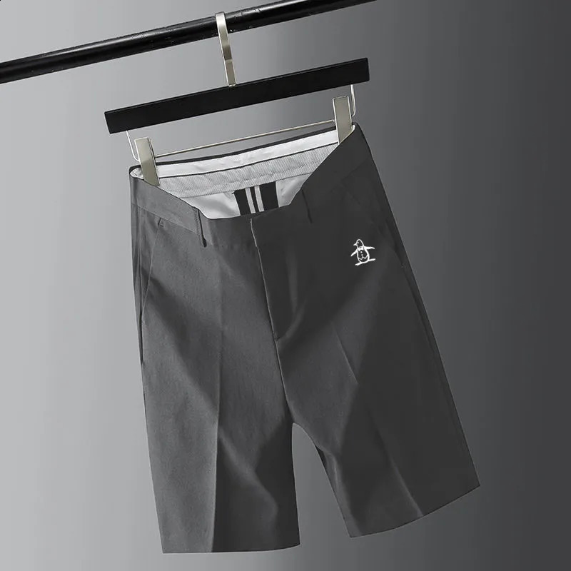 Summer Golf Wear Mens 2025 Golf Shorts Quick Drying Business Casual Middle Pants Golf Clothing Men Suit Shorts 250411