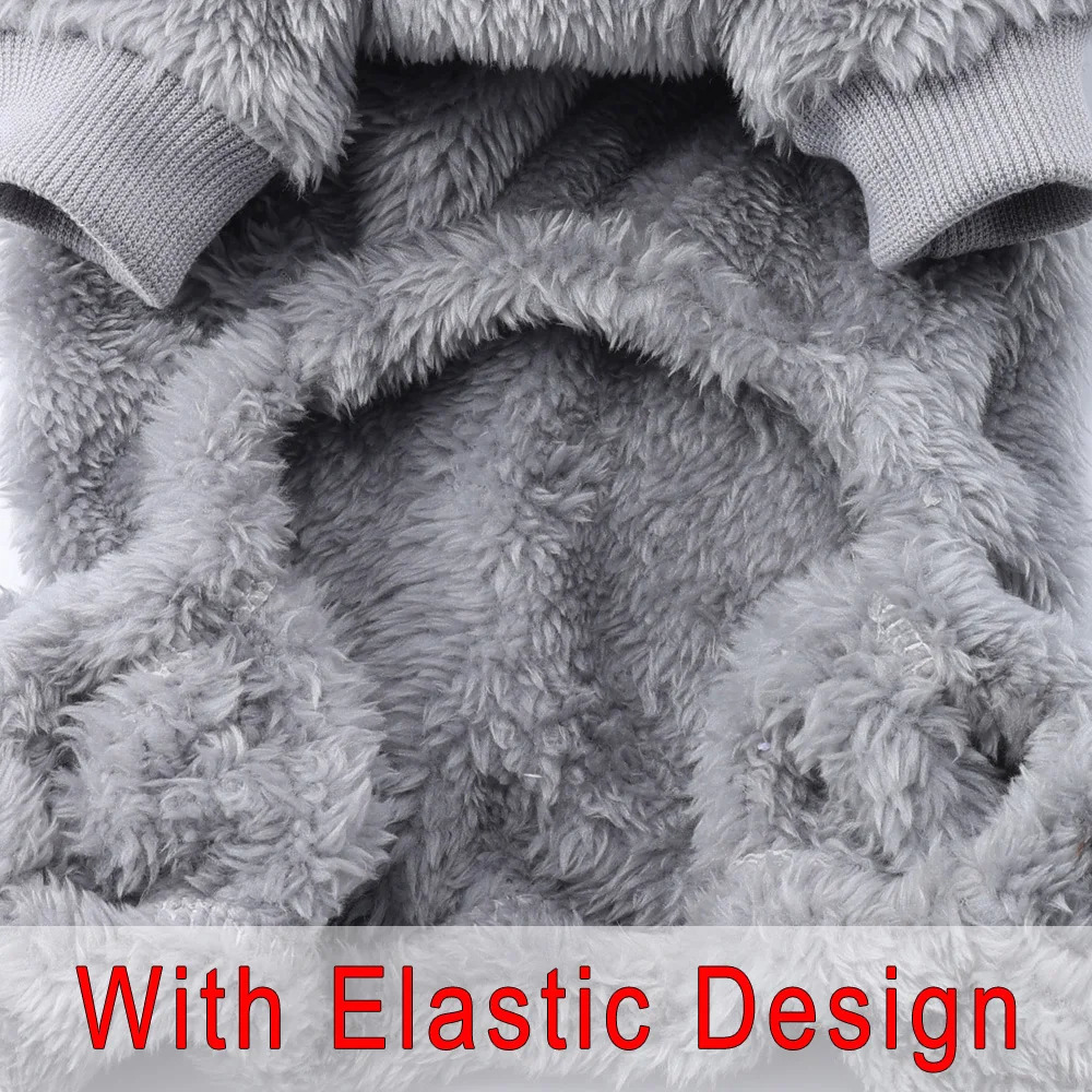 Pet Dog Clothes Soft Warm Fleece Dog Jumpsuit For Small Medium Dogs Cat Winter Puppy Kitten Clothing Chihuahua Yorkshire Outfits 251112