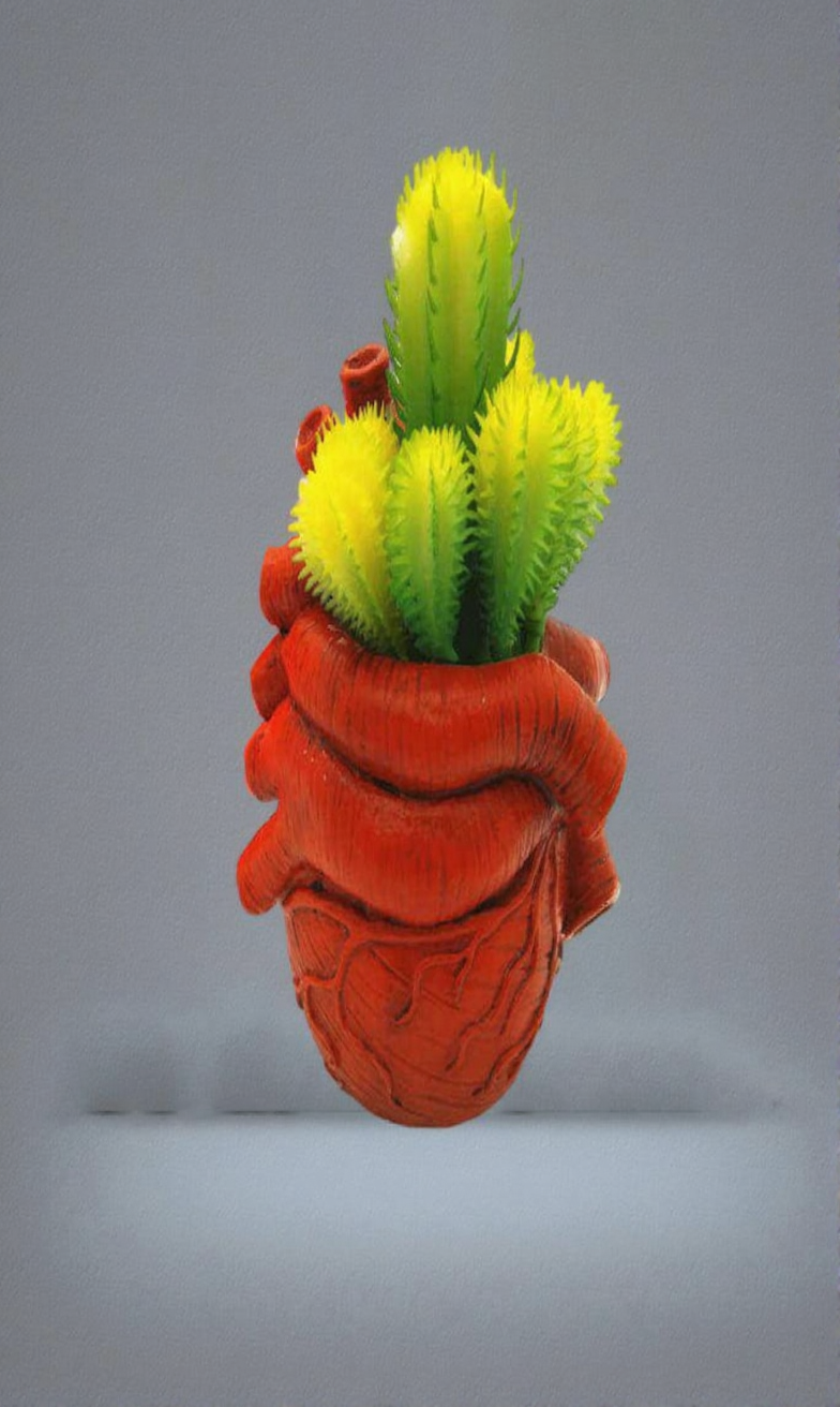 Heart Flower Pot Si… - image