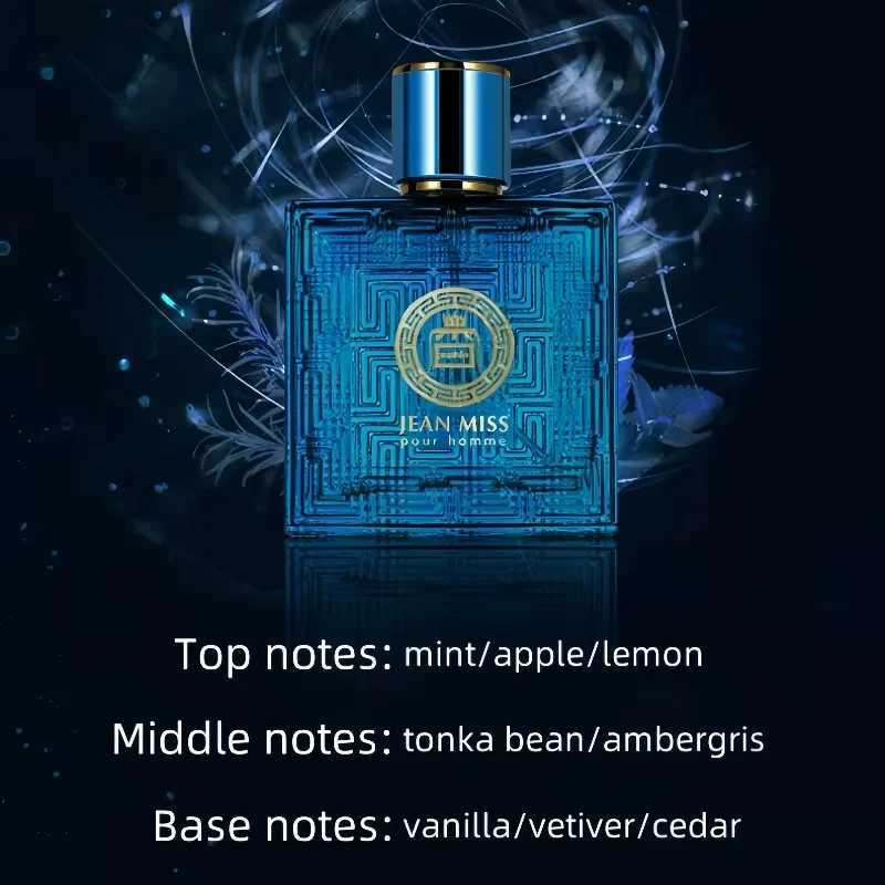 Charming Cupid Men Perfume Long-Lasting Fragrance Fresh Natural Dating Eau De Toilette Cologne Citrus Ocean Body Spray For ManT251113