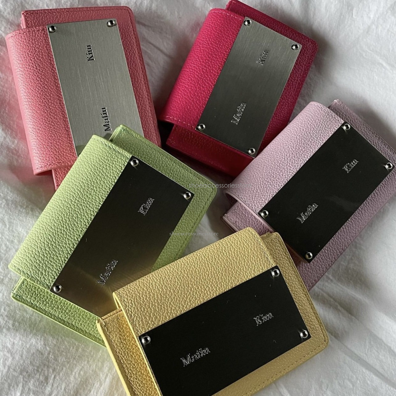 2025 New Designer Women's Niche Korean Fashion Card Bag Classic Style Simple And Lightweight Genuine Leather Practical Wallet