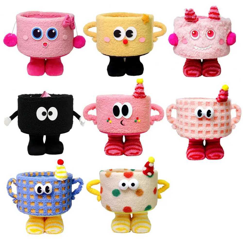 Cute Cartoon Storage Box with E Legs Decorative Gift Box Able Cartoon Storage Basket with E Legs Capacity Organizer Y251112