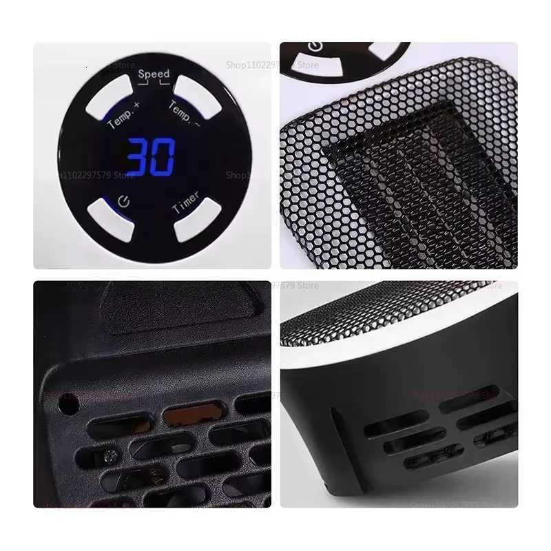 2025 Portable Wall Mounted Electric Heater Winter home/living room use fast warm air compact convenient heating appliance Y251113