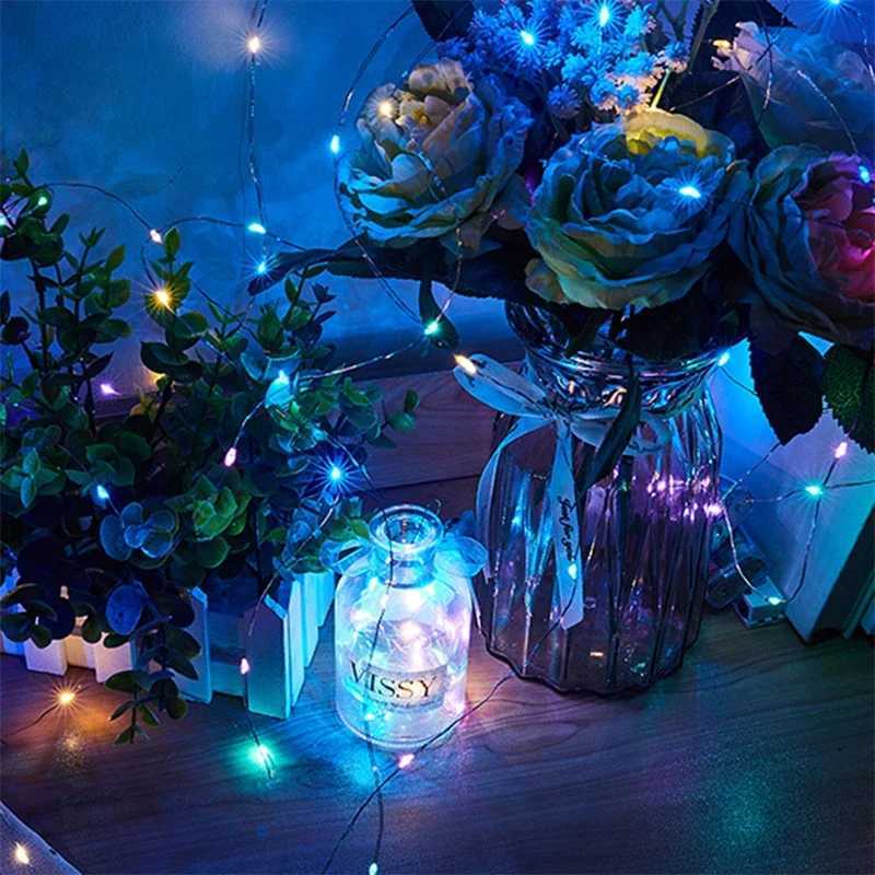 3M 30 Led Fairy Lights Copper Wire String Holiday Outdoor Lamp Garland for Christmas Tree Wedding Party Decoration Fairy Garden M251113