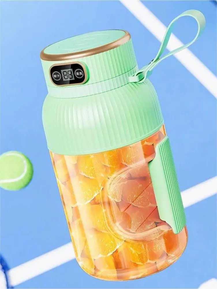 Fruit Juicer Cup Portable Electric Fruit Mixer Stirrng Cup Large Capacity Smoothie Quick Making Bottle Suitable Juice Production C251113