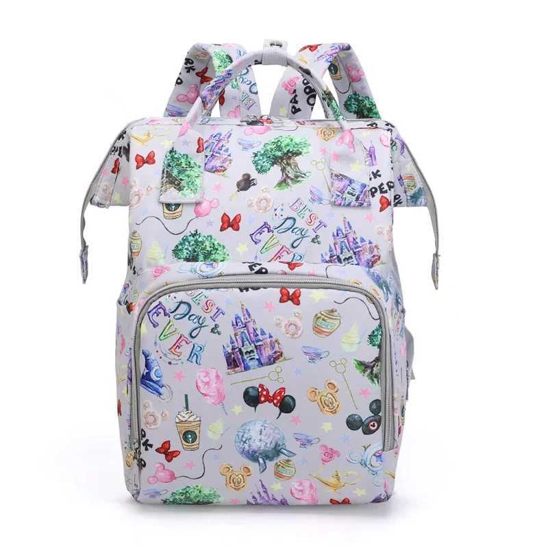 Disney Home>Tags>Disney Mummy Bag>Large Capacity Pregnant Backpack>Fashion Cart BagXJ250412