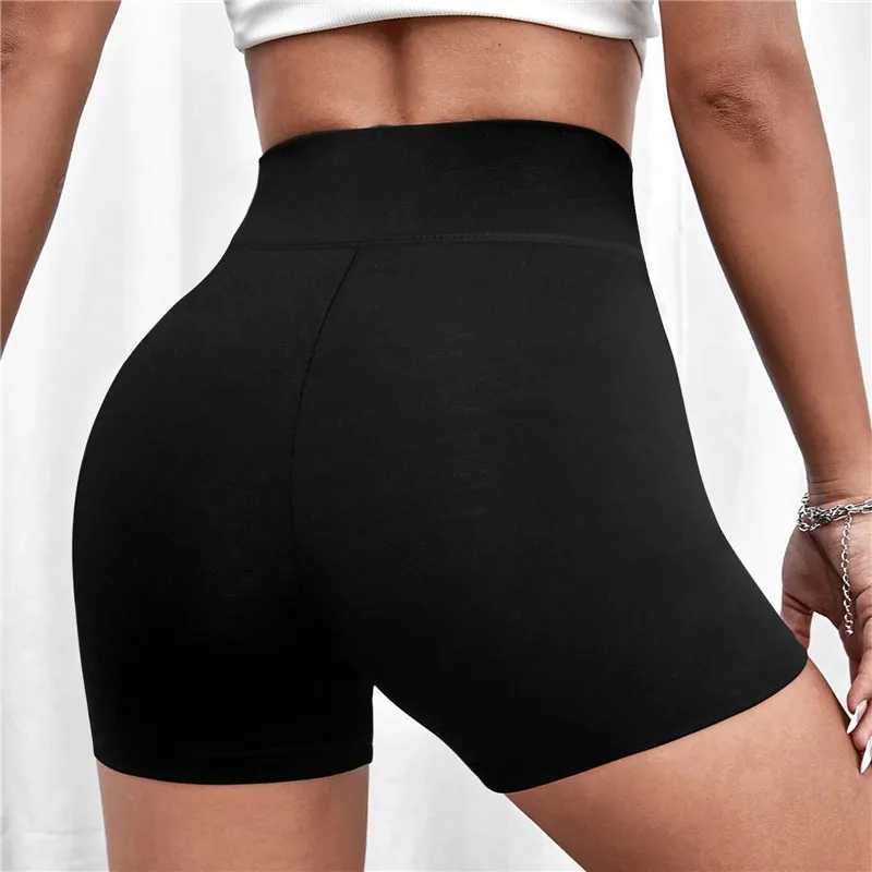 S-XL Womens Sports Shorts Womens New Bicycle Jogging Fitness High Waist Push Up Gym Shorts Leg Yoga Clothes Y250412