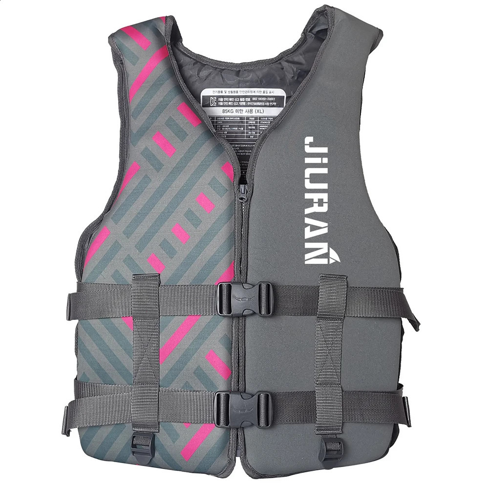 Water Sport Buoyancy Life Vest for Adults Fly Fishing Vest Water Sport Vest for Swimming Sailing Boating Kayak Floating 250411