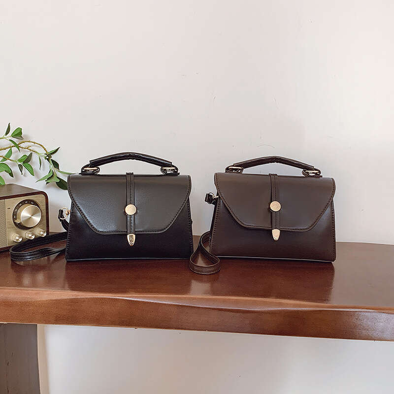 Temperament internet celebrity niche design small square handbag 2025 women's new single shoulder bag