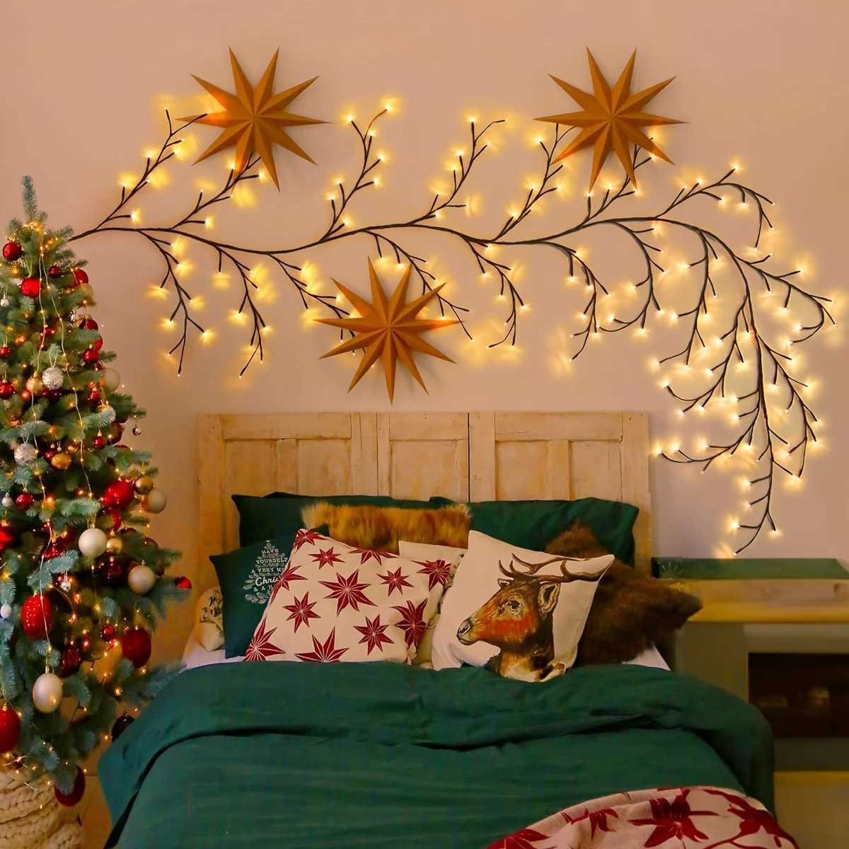 Bendable Willow Branch Lights Ideal for Living Room and Bedroom Fairy Lights - Perfectly Suited for Christmas M251113