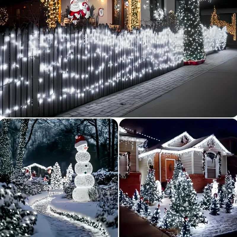 Outdoor Solar String Lights 30/100/200/300 LED Fairy Lights 8 Modes IP54 Solar Lights for Wedding Garden Christmas Decoration M251113