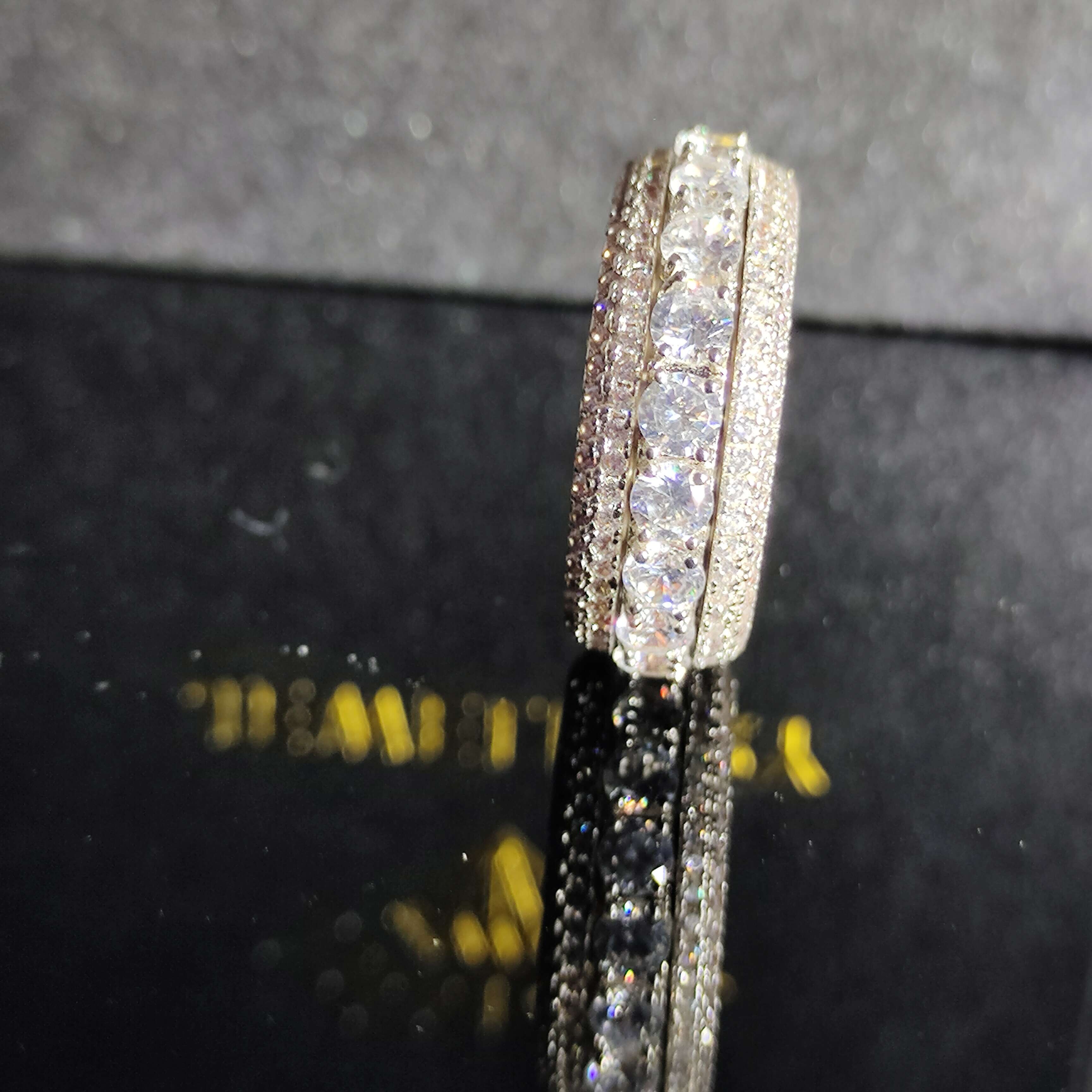 Retail Spinning Ring Hip Hop Jewelry High Quality Rotating Ring