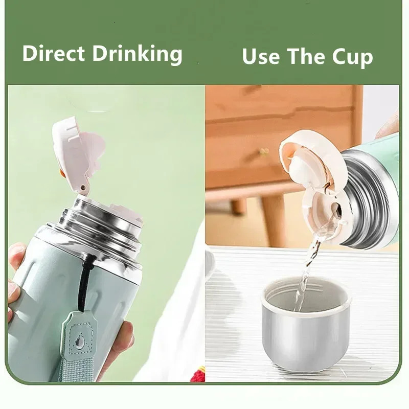 800ml Vacuum Flask Insulated Water Bottles Travel Thermal Cups For And Cold Beverage Summer Winter Drinkware Gifts 251107 W260226