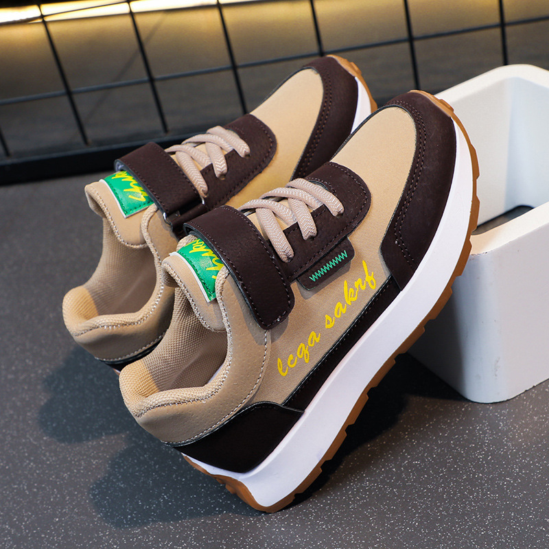 Kids Sneakers For Children's Casual Sport Trainers Walkfashion Boys Girls Soft Sole Students Toddler Tennis Running Shoes Large Size 26 - 37 dh19