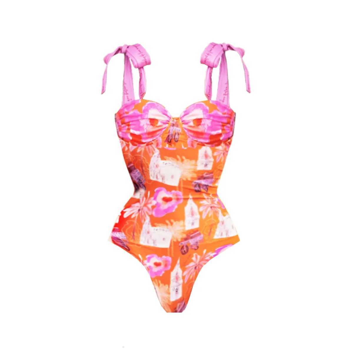 Push Up One Piece Swimsuit With Cover Up Sexy Swimwear Women 2025 Patchwork Swim Suits Female Bikinis Sliming Bodysuit BeachwearW251113