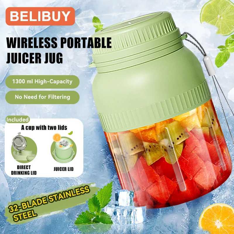 Mini Portable Blender Electric Juicer Fruit Mixers 2000mAh USB Rechargeable Smoothie Mini Blender Multifunction Juice Maker C251113