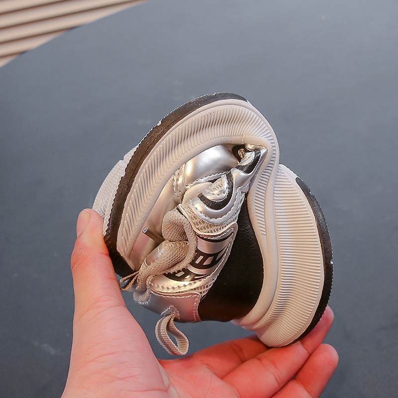 Kids Sneakers for Girls Boys Non Slip Toddler School Running Sport Shoes Fashion Versatile Youth Basketball Shoes Spring Autumn Sizes 26 - 37 K0271