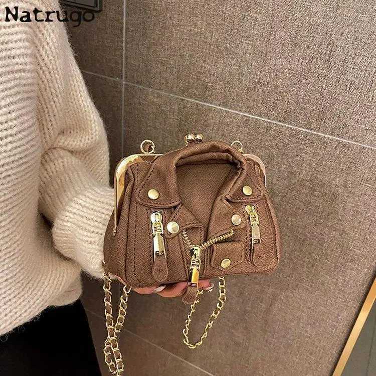 Small shoulder Bag For Women Cute Clothes Shape Crossbody Bag For Girls Fashion Rivet Girls Shoulder Chain Bag Womens BagW251112