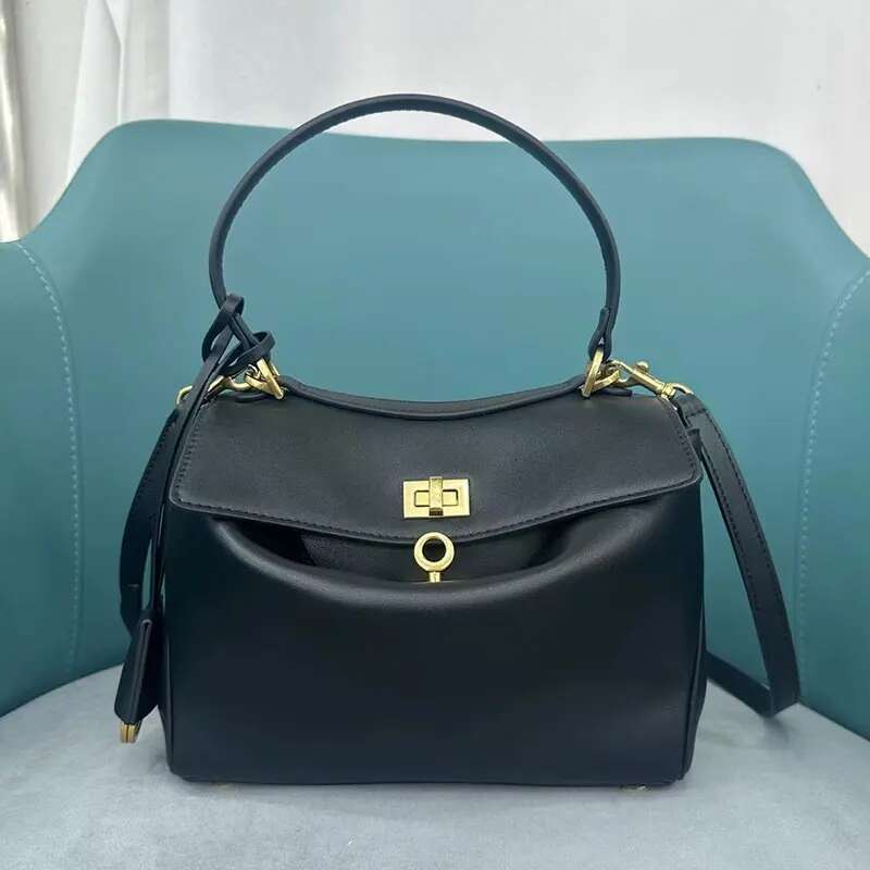 Bury Genuine Leather Shoulder Bag Suede High Quality Large Capacity Casual Crossbody Tote Handbag Ladies Purse