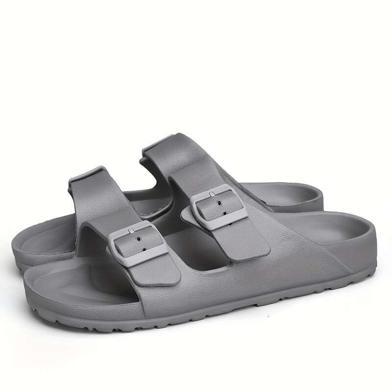 Men's slippers sandals designer djustable Buckle Trendy Lace Free Slide Sandals, Casual Walking Shoes With Straps high quality