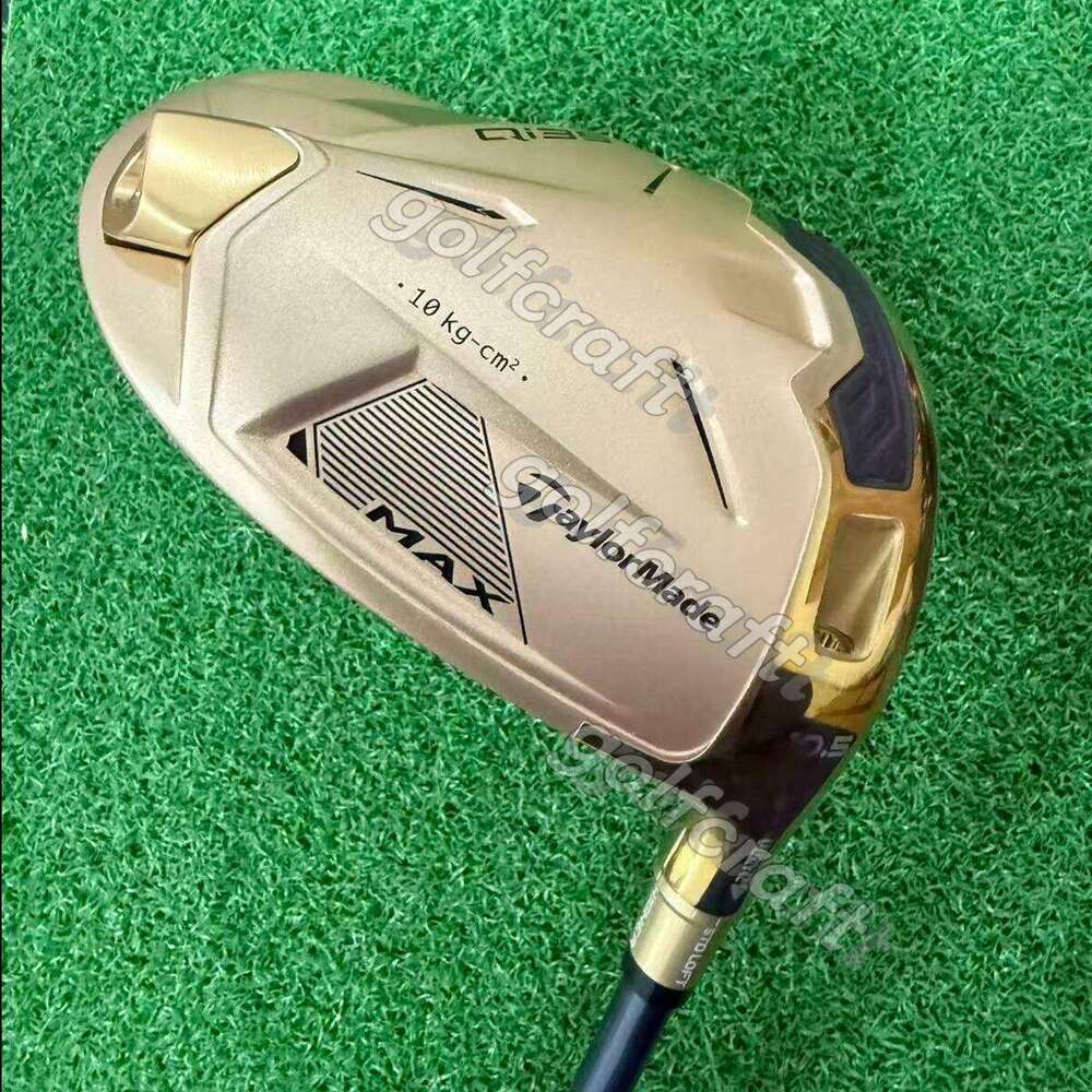 Golf clubs driver Taylor QI35 max Driver Gold Golf club Mens 9°/10.5° S/R/Sr Flex Golf Drivers shaft With Cover real photo contact seller nimbusgear