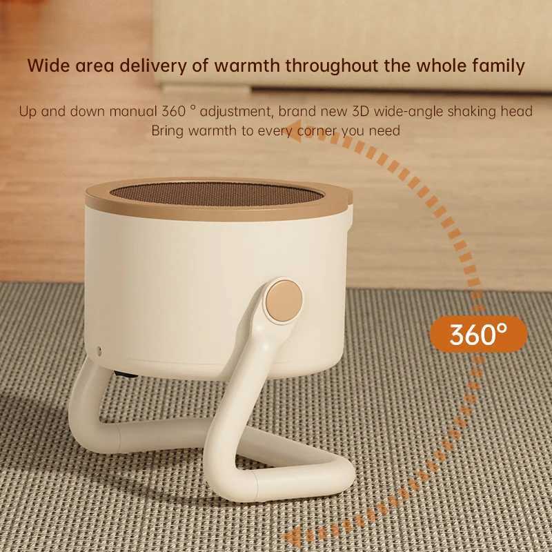 Portable warm air heater household desktop small warm air blower office dormitory mini high-power electric warm air blower Y251113