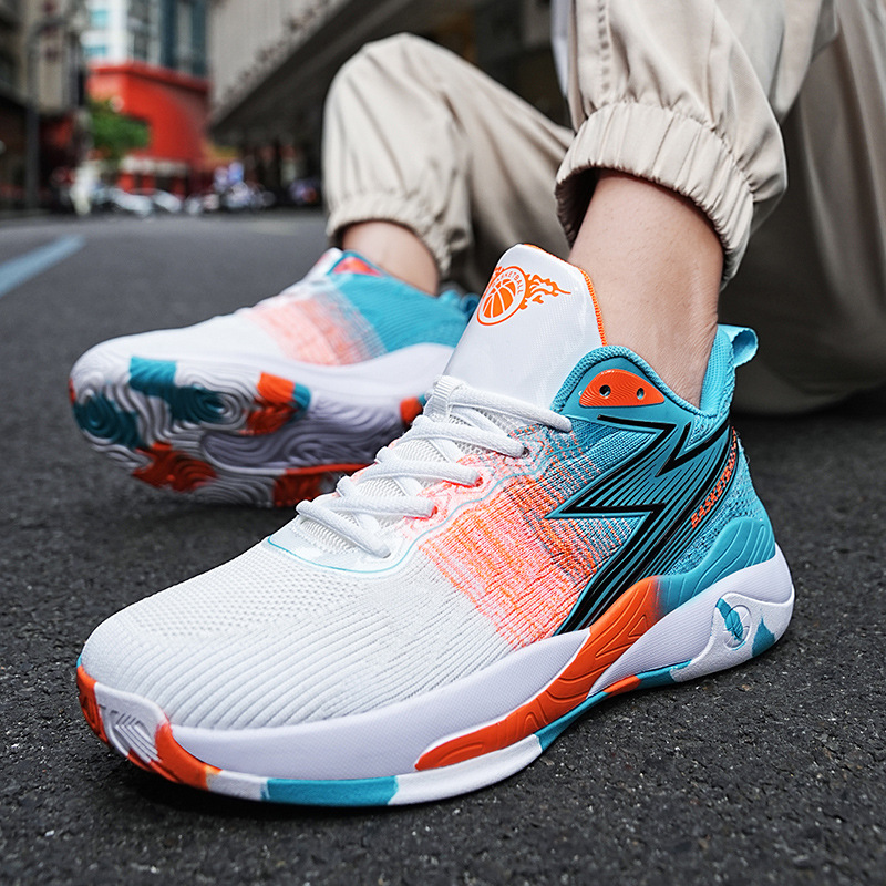 Free shipping designer basketball shoes men black blue purple comfortable breathable wear-resisting outdoor sport shoe classics