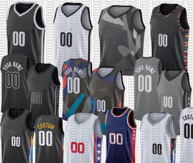 Michael Porter Jr. Noah Clowney Nic Claxton Egor Demin Ziaire Williams Day'Ron Sharpe Jalen Wilson Ochai Agbaji Josh Minott Chaney Johnson Basketball Jersey youth men