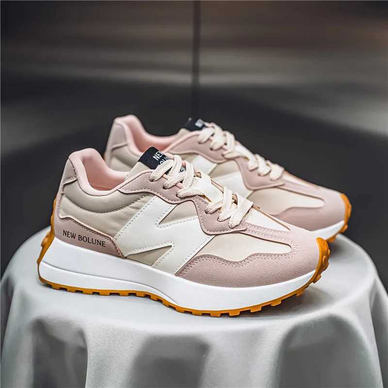 New couple shock-absorbing running shoes mens and womens luxury design mesh breathable flat shoes outdoor sports shoesC250412