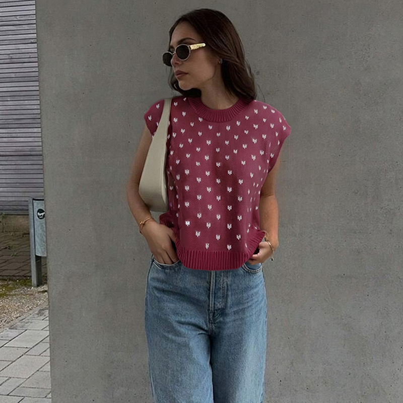 Valentine's Day Nordic Breeze Womens Tops Short Sleeve T-Shirts Eyelet Embroidery Blouse Dressy Causal Spring Summer Fashion 2025 Trendy Clothes-