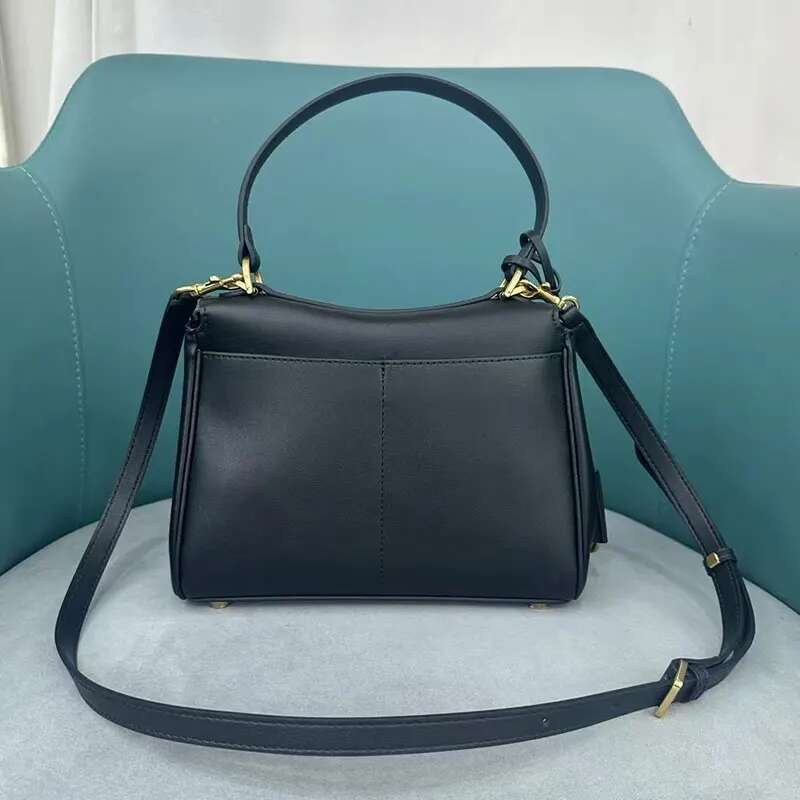 Bury Genuine Leather Shoulder Bag Suede High Quality Large Capacity Casual Crossbody Tote Handbag Ladies Purse