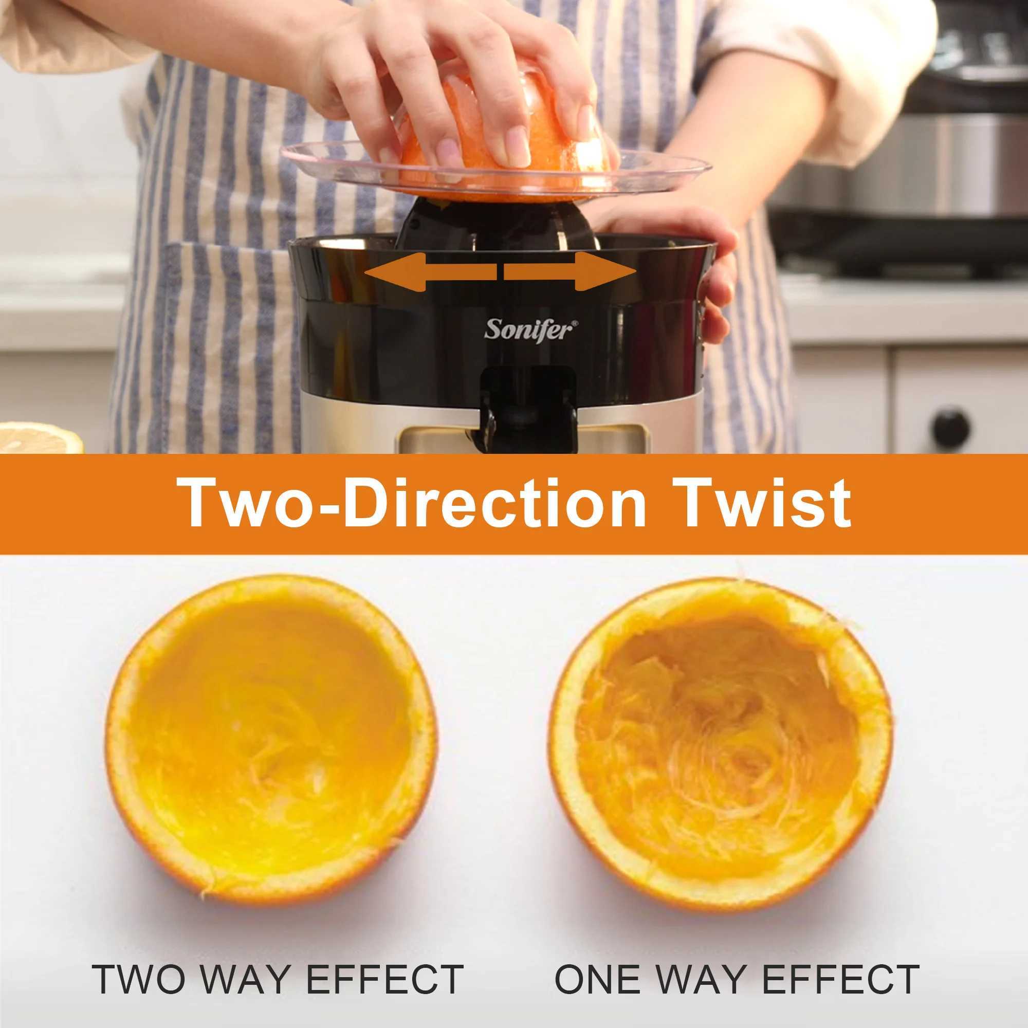 Portable Orange Juicer Machine 30W Citrus Juicer Maker Extractor Machine Home Kitchen Lemon Pomegranate Fruit Squeezer Sonifer C251113