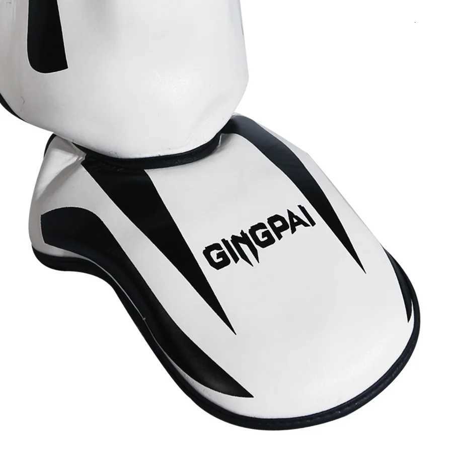 1 Pair Kids Adults Kickboxing MMA Muay Thai Shin Guards Leg Protector Fight Martial Arts Sanda Training Equipment Z251112